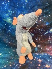 Disney Store Stamped Remy Ratatouille Plush 16inch Rare Collectible