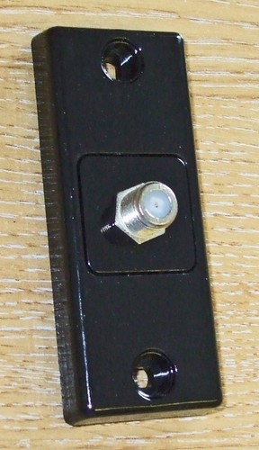 Satellite socket 12v black - satellite, socket,