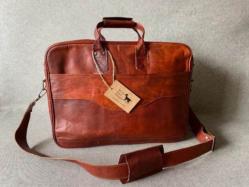 Leather weekender bag - leather,