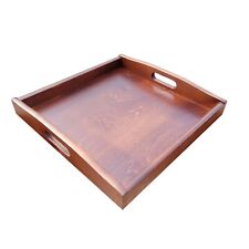 Large Wooden Square Serving