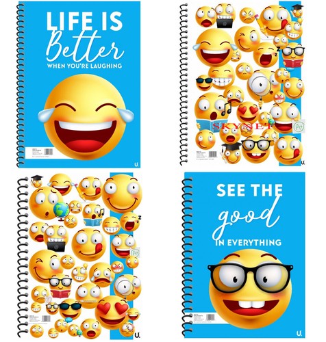 Emoji spiral notebook - emoji,