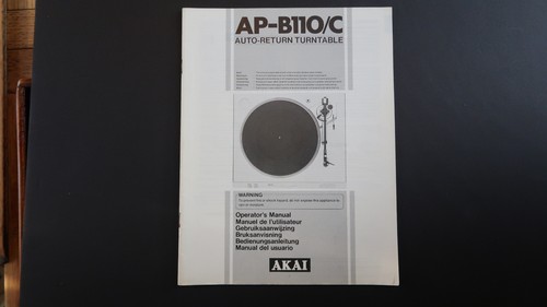 Original akai b110 c - akai, ap-b110/c