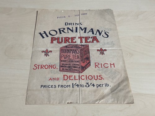 Vintage horniman pure - horniman's, tea