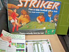 PARKER Striker FIVE-A-SIDE FOOTBALL game 1970s SET - Fully restored #A1