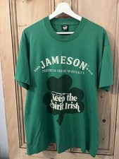 Vintage Jameson Irish Whiskey Screen Stars USA T-Shirt XL 