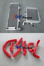 Aluminum Radiator+RED Hose For