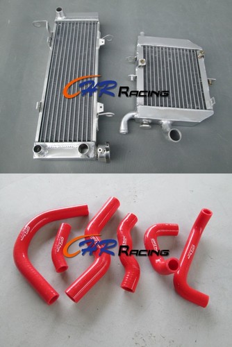 Aluminum radiator red hose - aluminum,