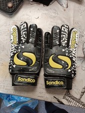 Authentic sondico goalkeeper gloves Size 8 Children's