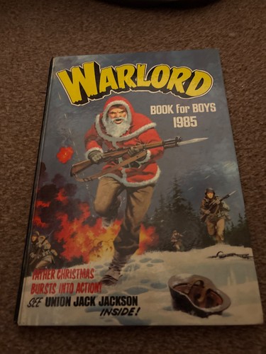Warlord book for boys - for, 1985