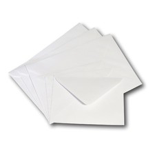 White Greeting Card Envelopes