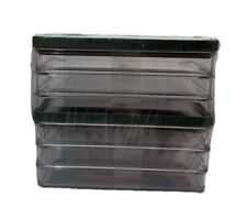 Mepal Storage Fridge Box Food Storage Container Stackable 6 Boxes With 2 Lids