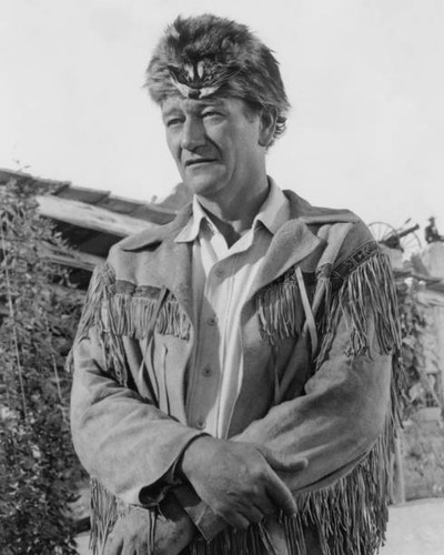 John wayne wearing - john, coonskin