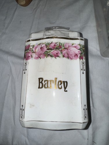 Antique white porcelain barley - antique,