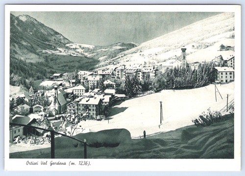 Postcard ortisei italy val - ortisei,