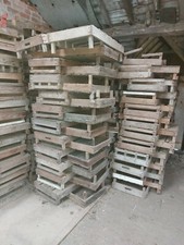 Reclaimed Wooden Potato Chitting Trays 