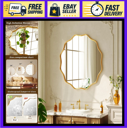 Scalloped round wall - 20",