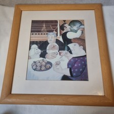 Beryl Cook 'Dining in Paris' -