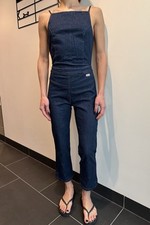 Miss Sixty Denim Jumpsuit Open