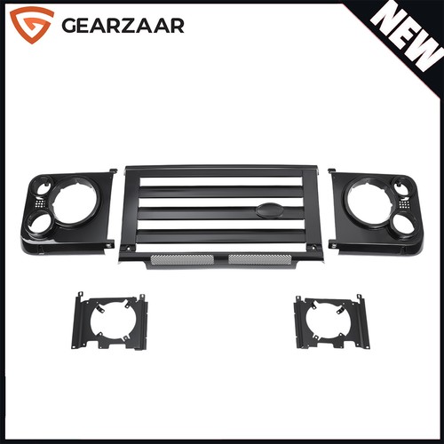 Front grill light surround - +,
