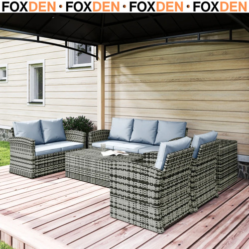 Piece rattan garden - 6,