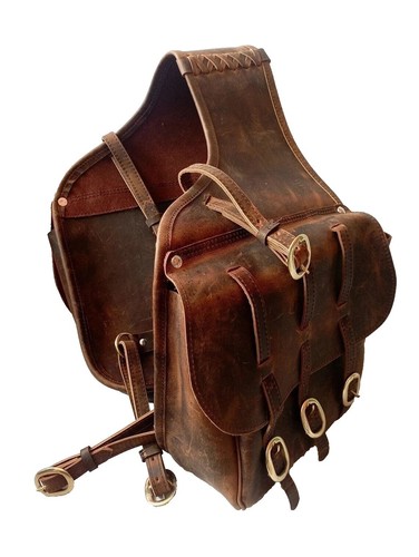 Western horse leather saddle - western,