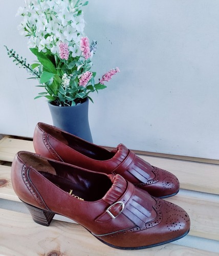 New vintage brown - brown, leather