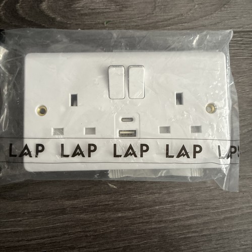 Lap double socket 3a 45w - 3a,