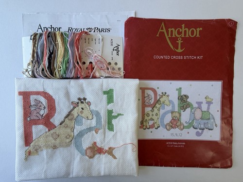Baby animals cross stitch - stitch, kit