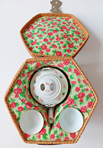 Vintage chinese tea set - chinese,