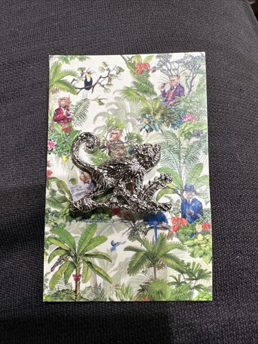 Monkey gin enamel - enamel, hat