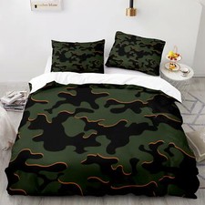 Camouflage Bed Set Combat Army
