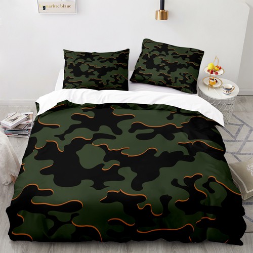 Camouflage bed set combat - bed, army
