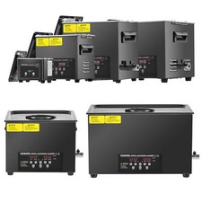 CREWORKS 2L 3L 6L 10L 15L 22L 30L Ultrasonic Cleaner with Degas & Gentle Mode