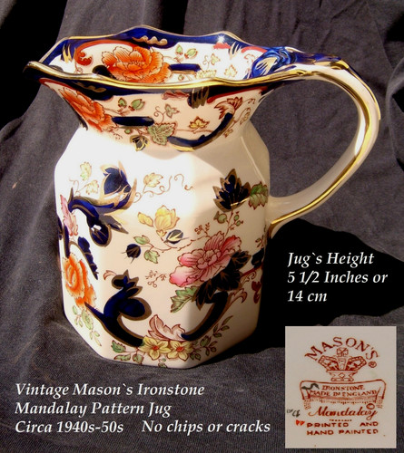 Mason ironstone mandalay - ironstone,