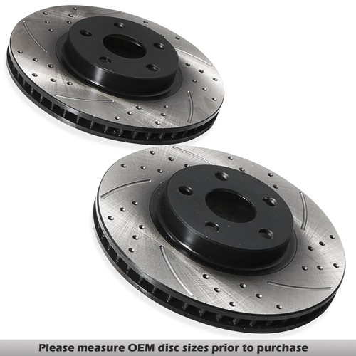 Front drilled grooved 275mm - front,