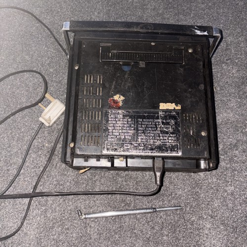 Crown vintage mini - crt, tv