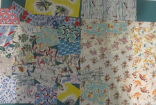 Vintage Cotton Fabric Feedsack