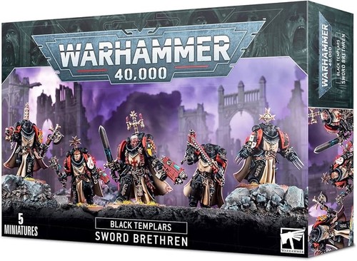 Warhammer 40k black - black, templars