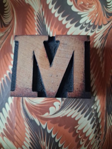 Wooden letterpress decorative - letterpress,