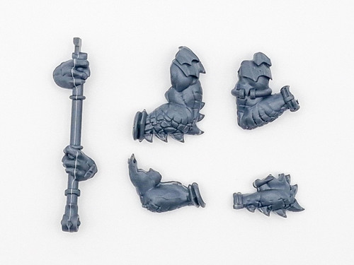 Kroxigor arms and weapon - kroxigor,