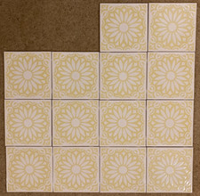 Vintage 1960s-1970s geometric