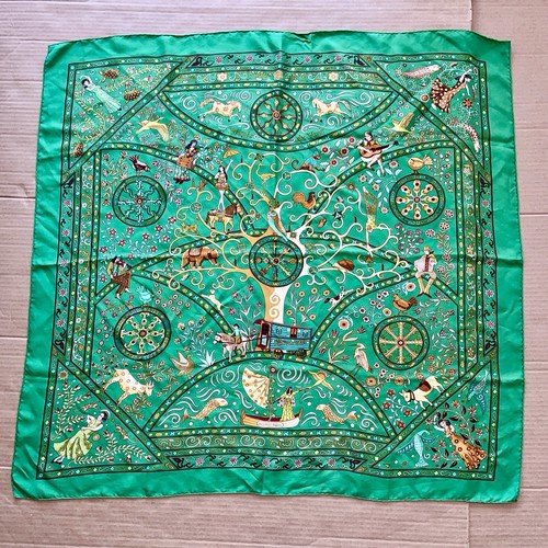 Hermes silk scarf peuple - hermes,