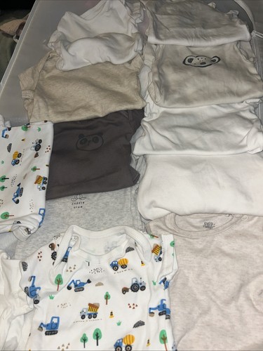 Huge bundle 3 babygrows - huge, of