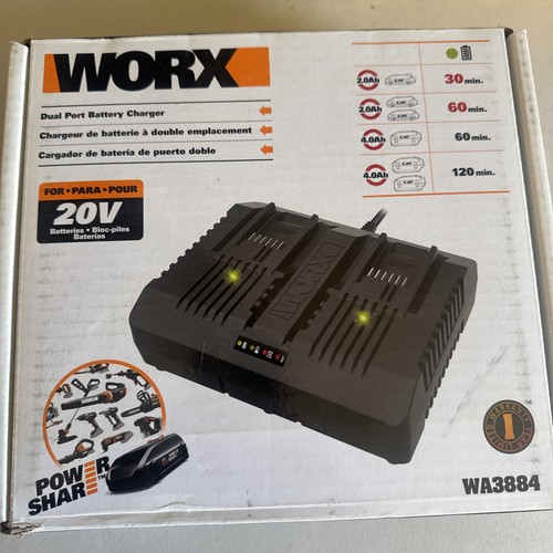 Worx 20v power - worx, (60)
