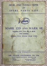Villiers mark 12d - mark, 12d/8e