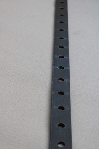 Punched steel flat bar - bar, 40x6