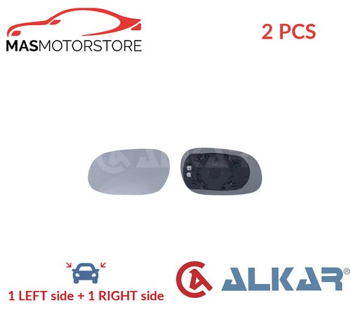 Rear view mirror glass pair - view,