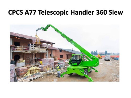 Cpcs a77 telescopic handler - cpcs,
