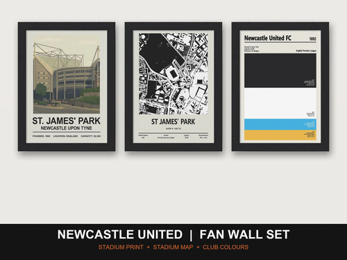 Newcastle united fan - united, set
