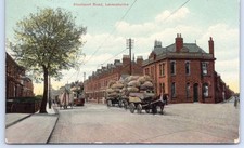 Manchester Levenshulme Trams old cart Printed Postcard m 101